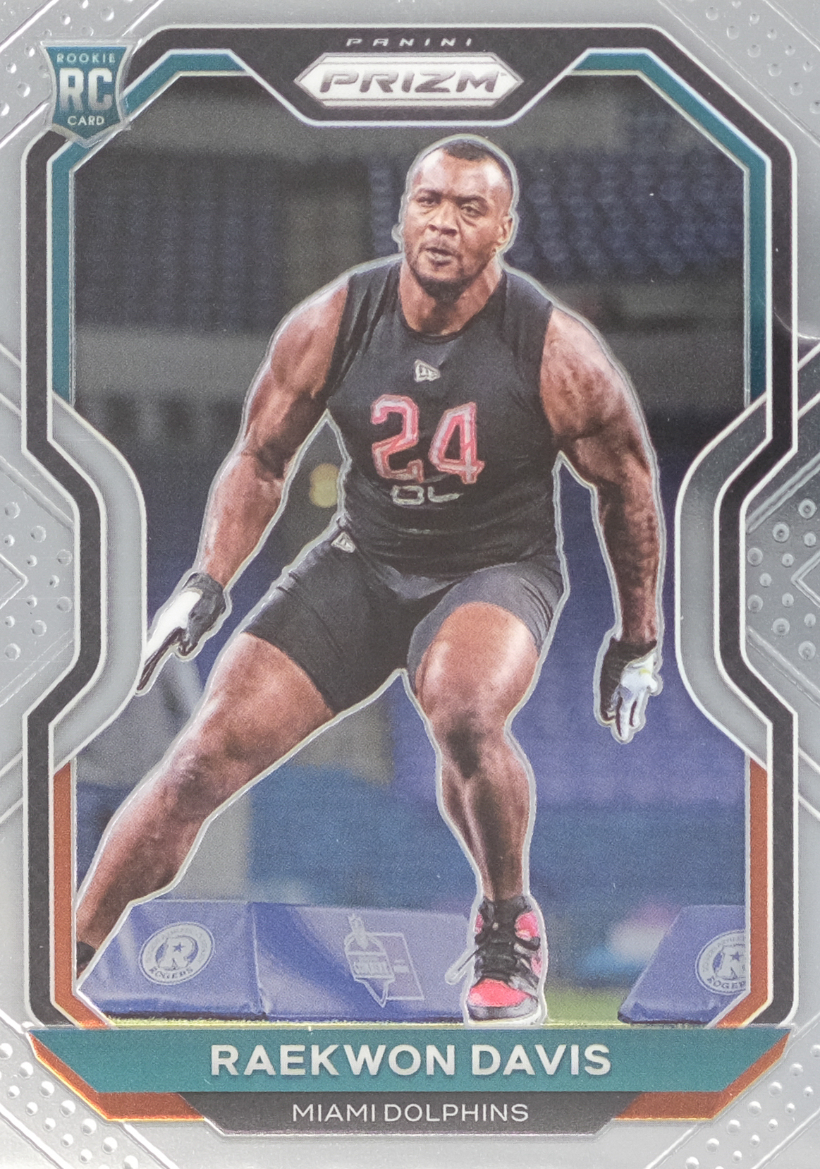 2020 Panini Prizm Football Raekwon Davis #341 PSA 9