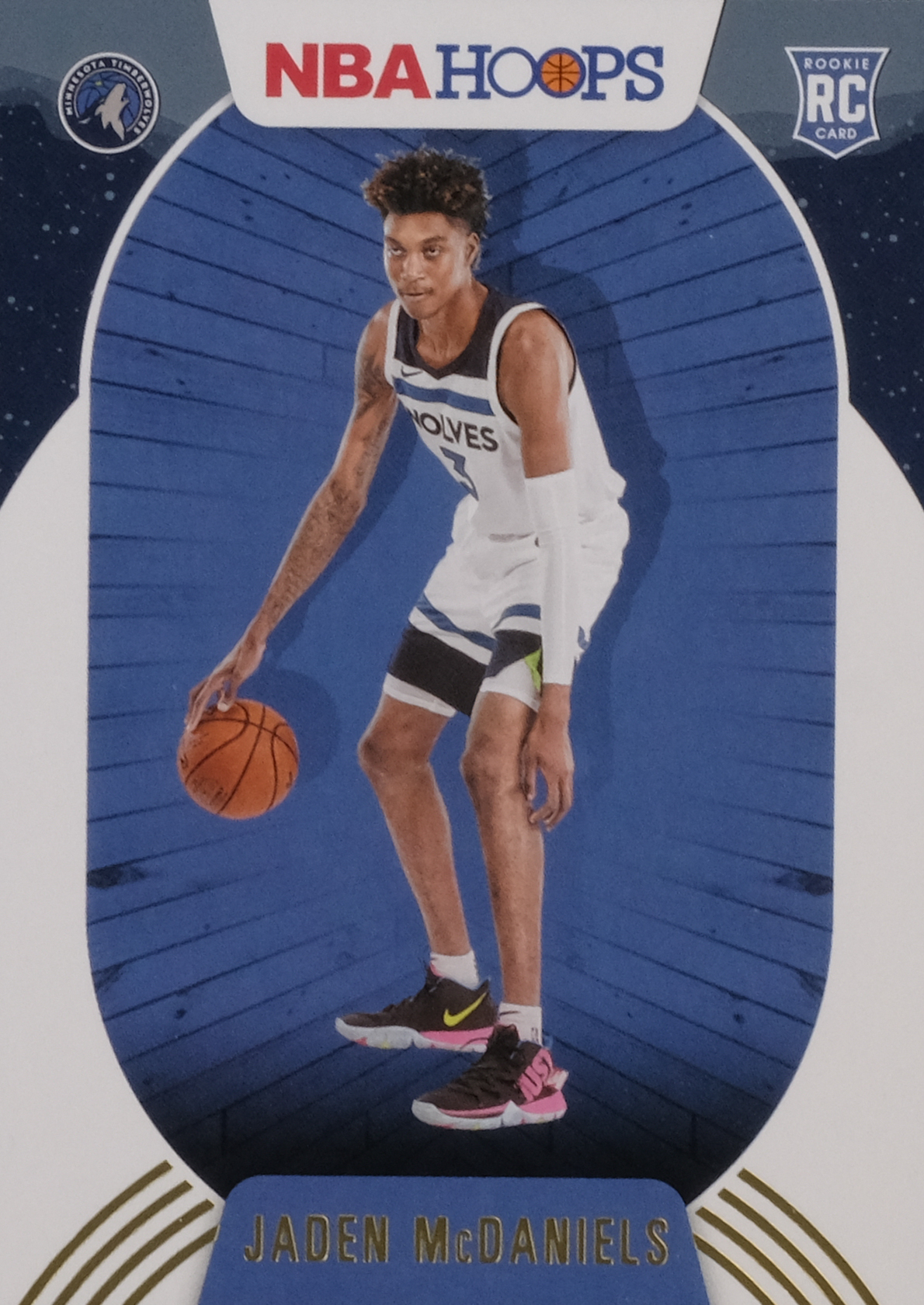 2020 Panini Hoops Basketball Winter Jaden McDaniels #245