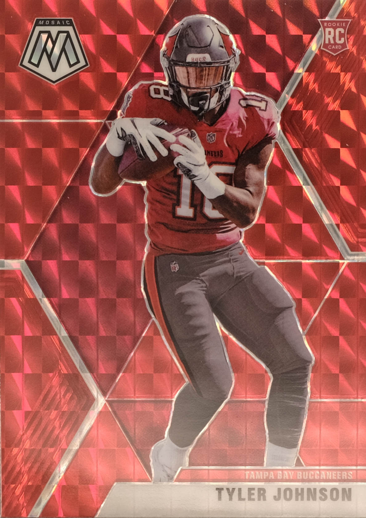 2020 Panini Mosaic Football Mosaic Red Tyler Johnson #241 PSA 10