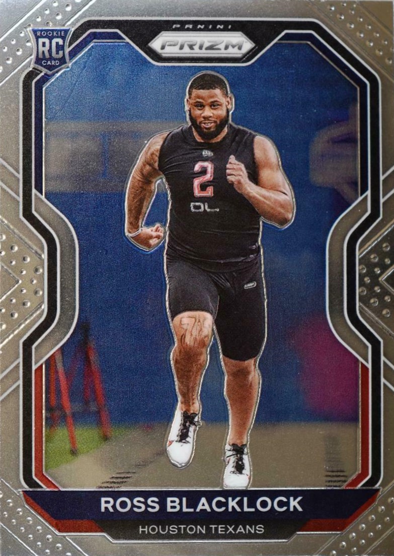 2020 Panini Prizm Football Ross Blacklock #394 PSA 10