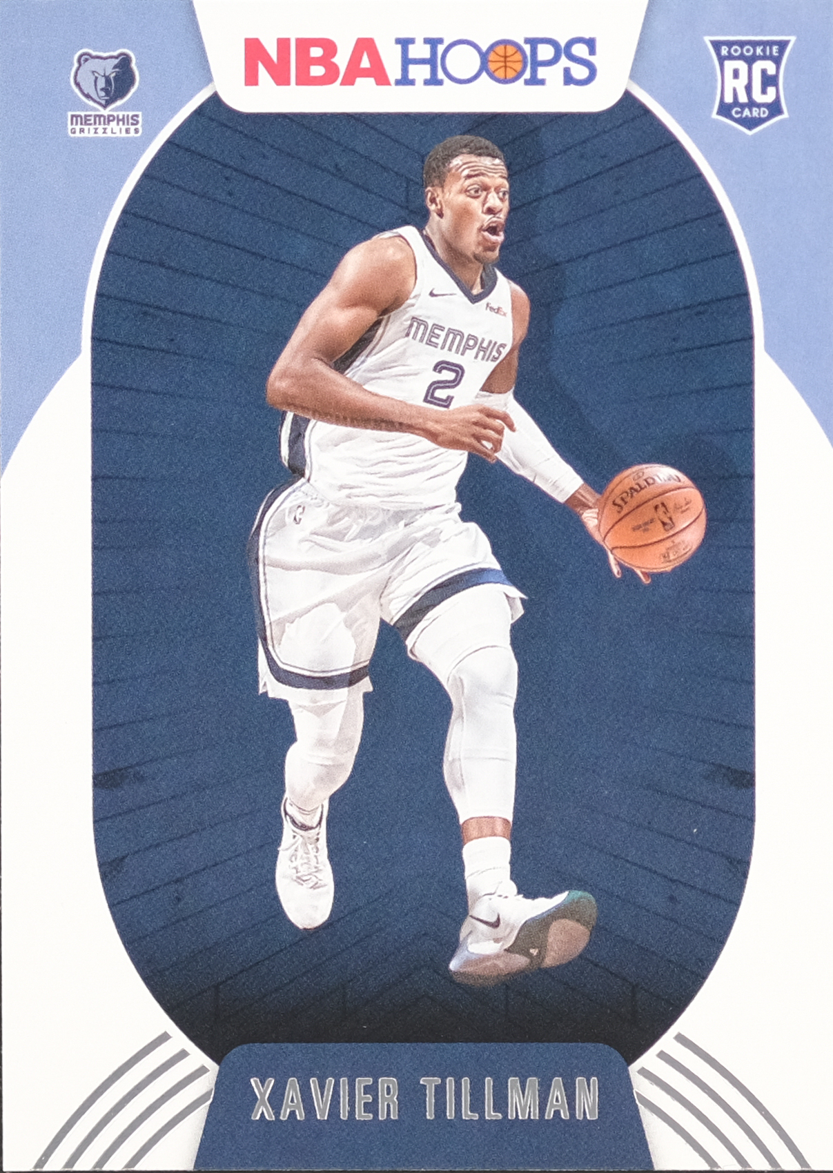 2020 Panini Hoops Basketball Xavier Tillman #221 PSA 9