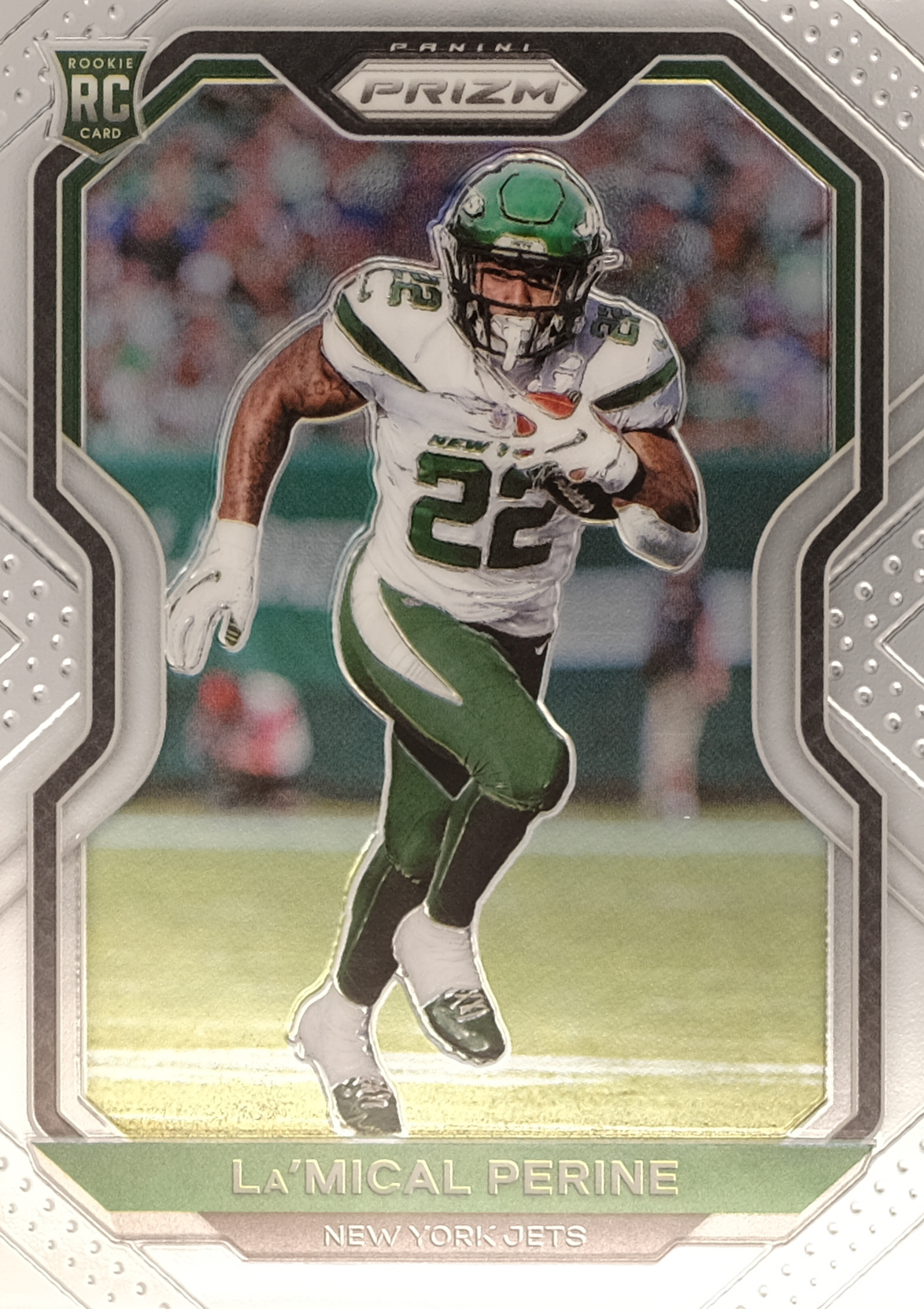 2020 Panini Prizm Football La'Mical Perine #357 PSA 10